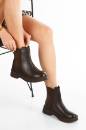 Kadın Hakiki Deri Lastikli Chester Bot 5097  KAHVE CİLT PSG23-5097KAHVE CİLT