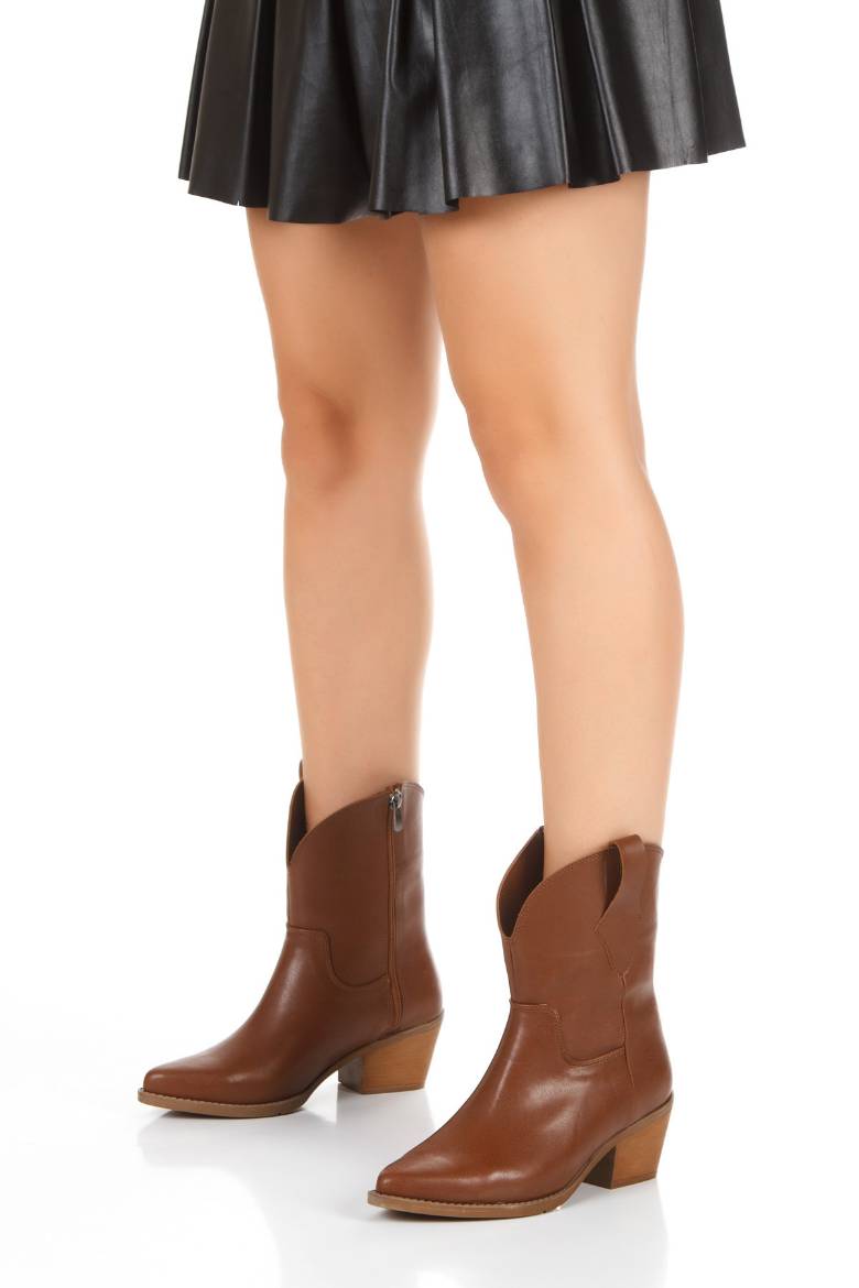 Kadın Western Kovboy Bot 5117  TABA CİLT PSG25-5117TABA CİLT resmi