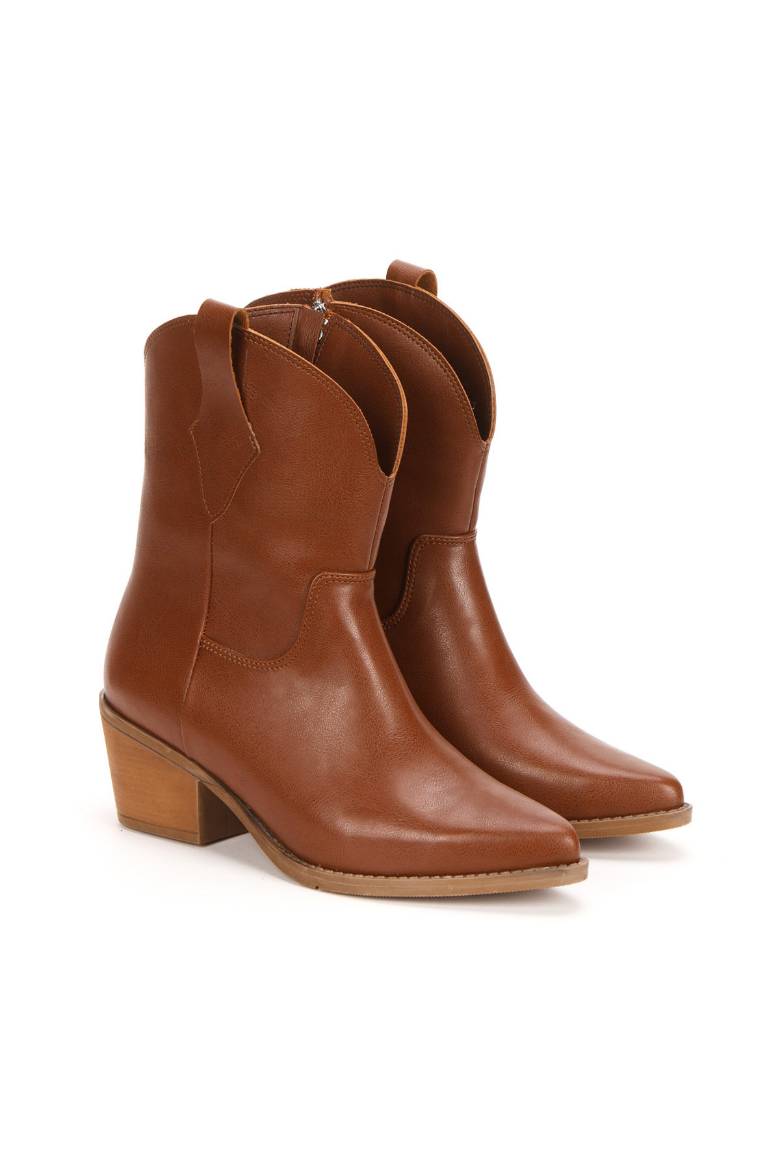 Kadın Western Kovboy Bot 5117  TABA CİLT PSG25-5117TABA CİLT resmi