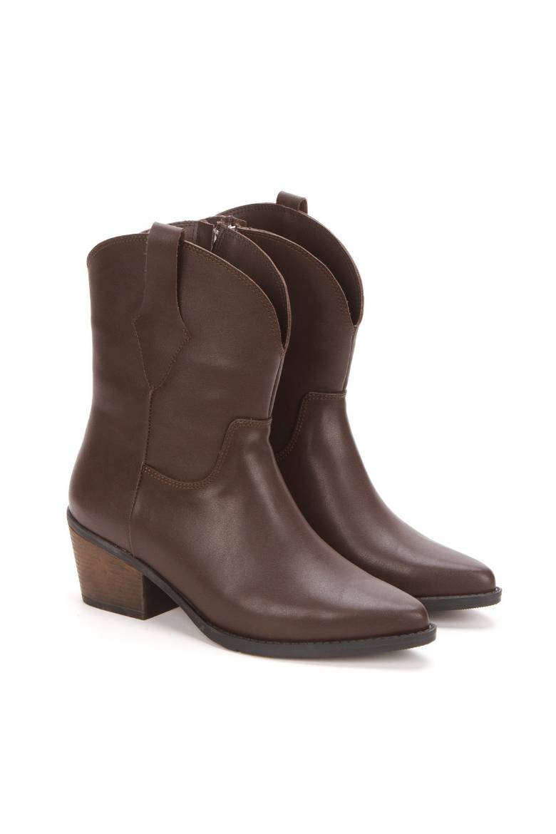 Kadın Western Kovboy Bot 5117  KAHVE CİLT PSG25-5117KAHVE CİLT resmi