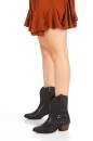 Kadın Western Kovboy Bot 5117  SİYAH CİLT-2 PSG25-5117SİYAH CİLT-2