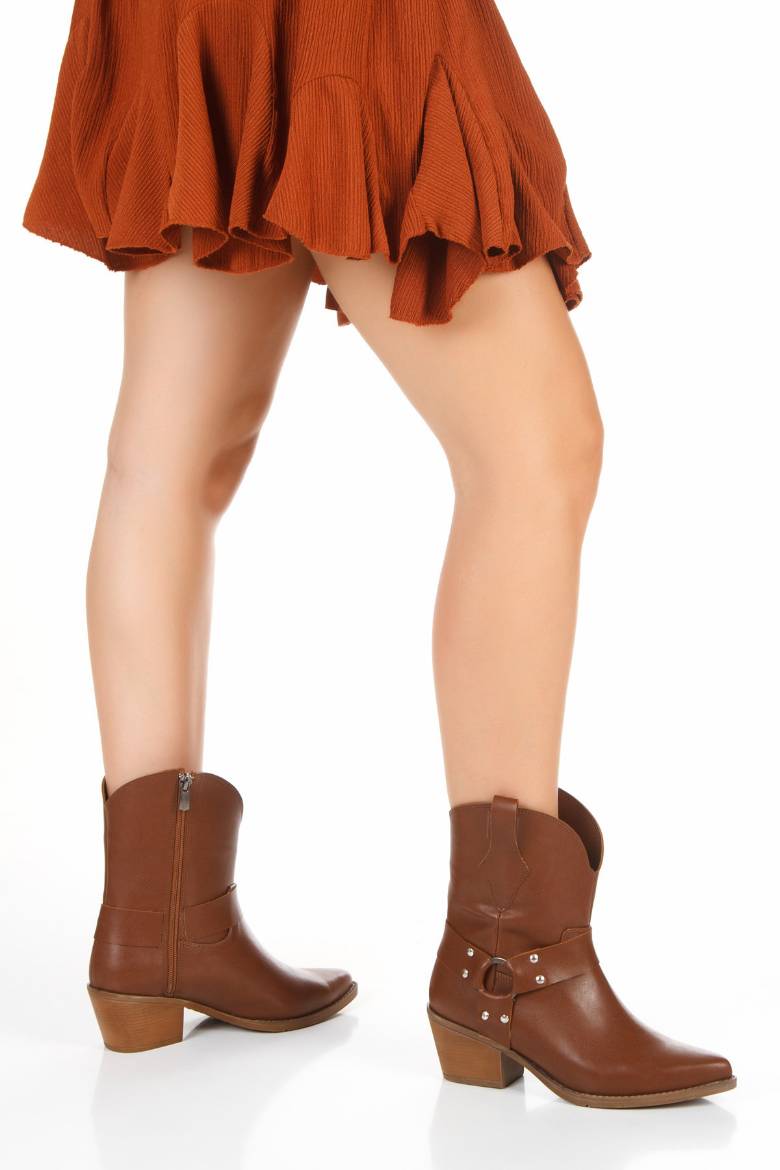 Kadın Western Kovboy Bot 5117  TABA CİLT-2 PSG25-5117TABA CİLT-2 resmi